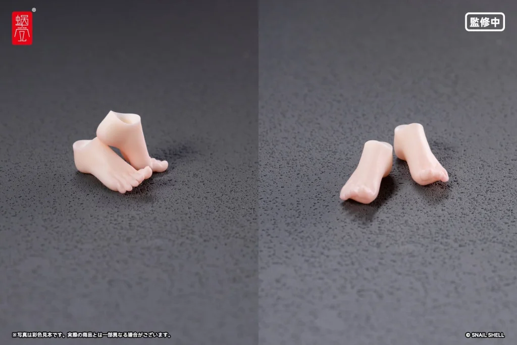 Periri - Scale Action Figure Zubeh&ouml;r - Adventurer Snail Foot Parts