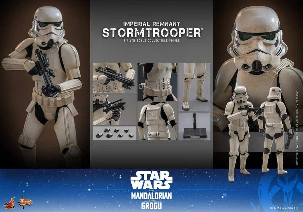 Star Wars - Scale Action Figure - Imperial Remnant Stormtrooper