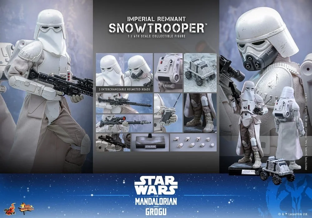 Star Wars - Scale Action Figure - Imperial Remnant Snowtrooper