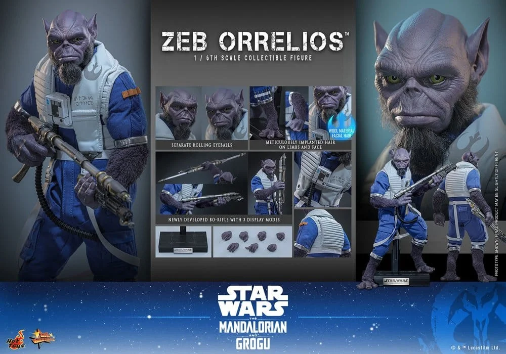 Star Wars - Scale Action Figure - Zeb Orrelios
