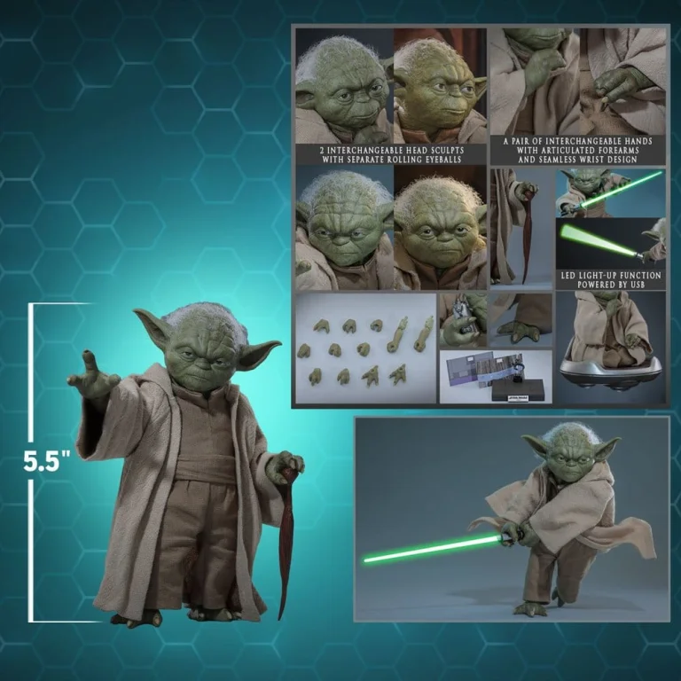 Star Wars - Scale Action Figure - Yoda
