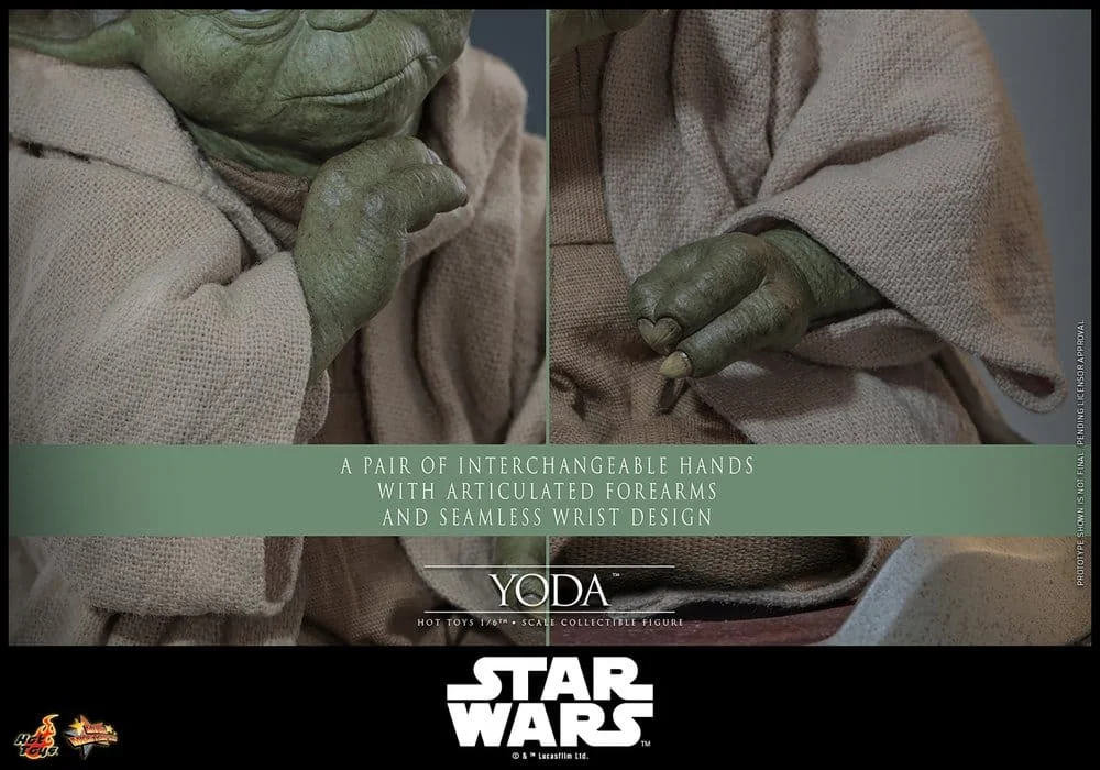Star Wars - Scale Action Figure - Yoda