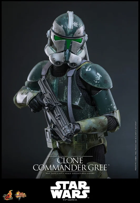 Star Wars - Scale Action Figure - Clone Commander Gree