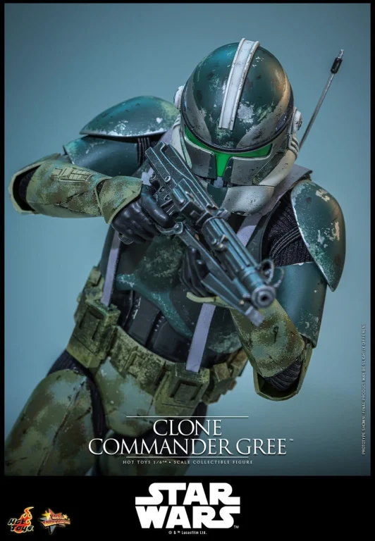 Star Wars - Scale Action Figure - Clone Commander Gree