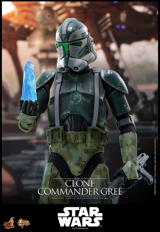 Star Wars - Scale Action Figure - Clone Commander Gree