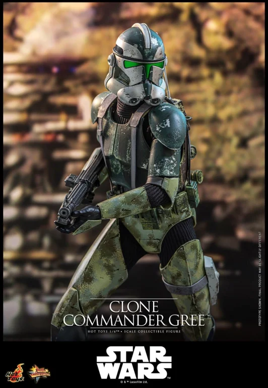 Star Wars - Scale Action Figure - Clone Commander Gree