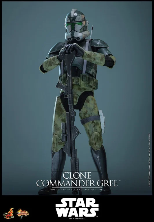 Star Wars - Scale Action Figure - Clone Commander Gree