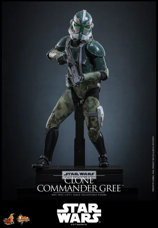 Star Wars - Scale Action Figure - Clone Commander Gree
