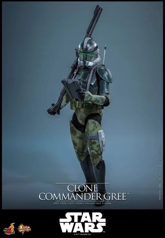 Star Wars - Scale Action Figure - Clone Commander Gree