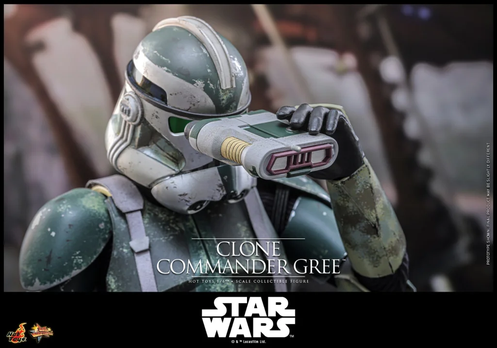 Star Wars - Scale Action Figure - Clone Commander Gree
