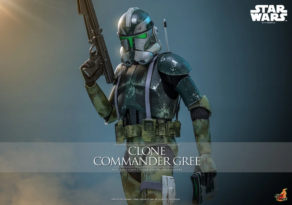 Star Wars - Scale Action Figure - Clone Commander Gree