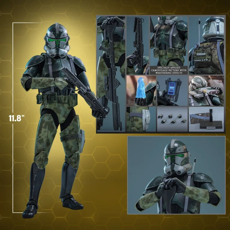 Star Wars - Scale Action Figure - Clone Commander Gree