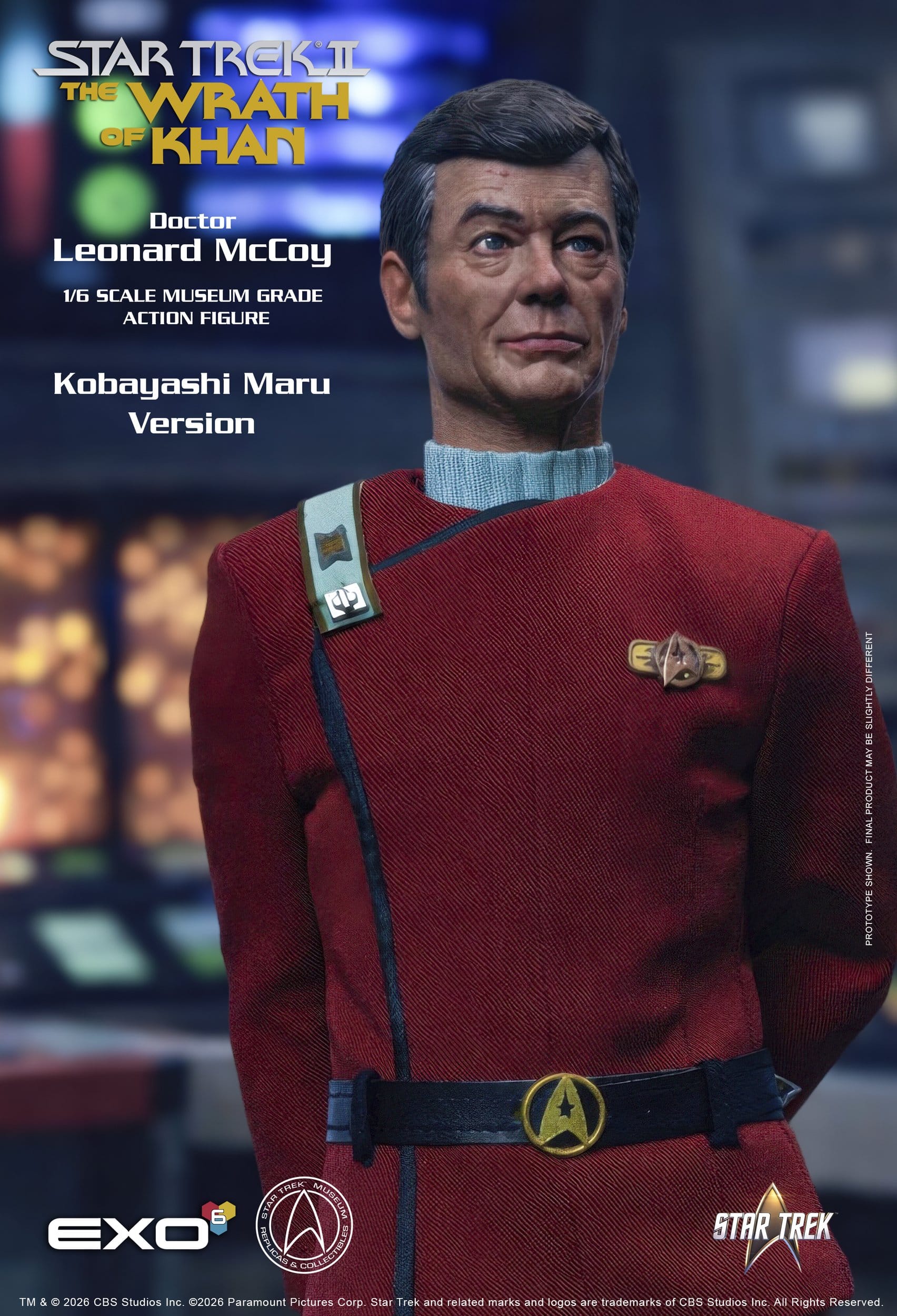 Star Trek - Scale Action Figure - Dr. Leonard McCoy (Kobayashi Maru ...