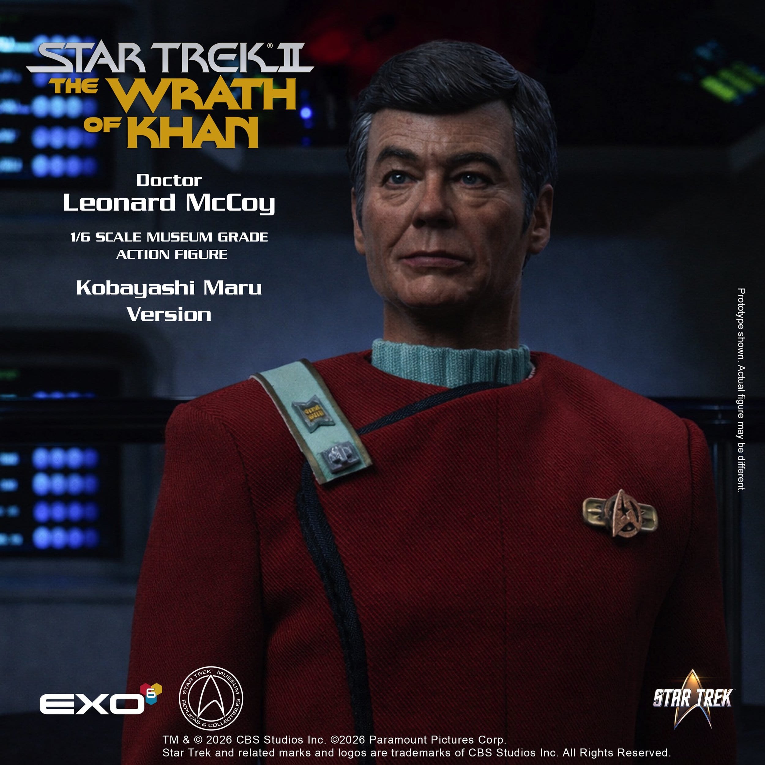 Star Trek - Scale Action Figure - Dr. Leonard McCoy (Kobayashi Maru ...