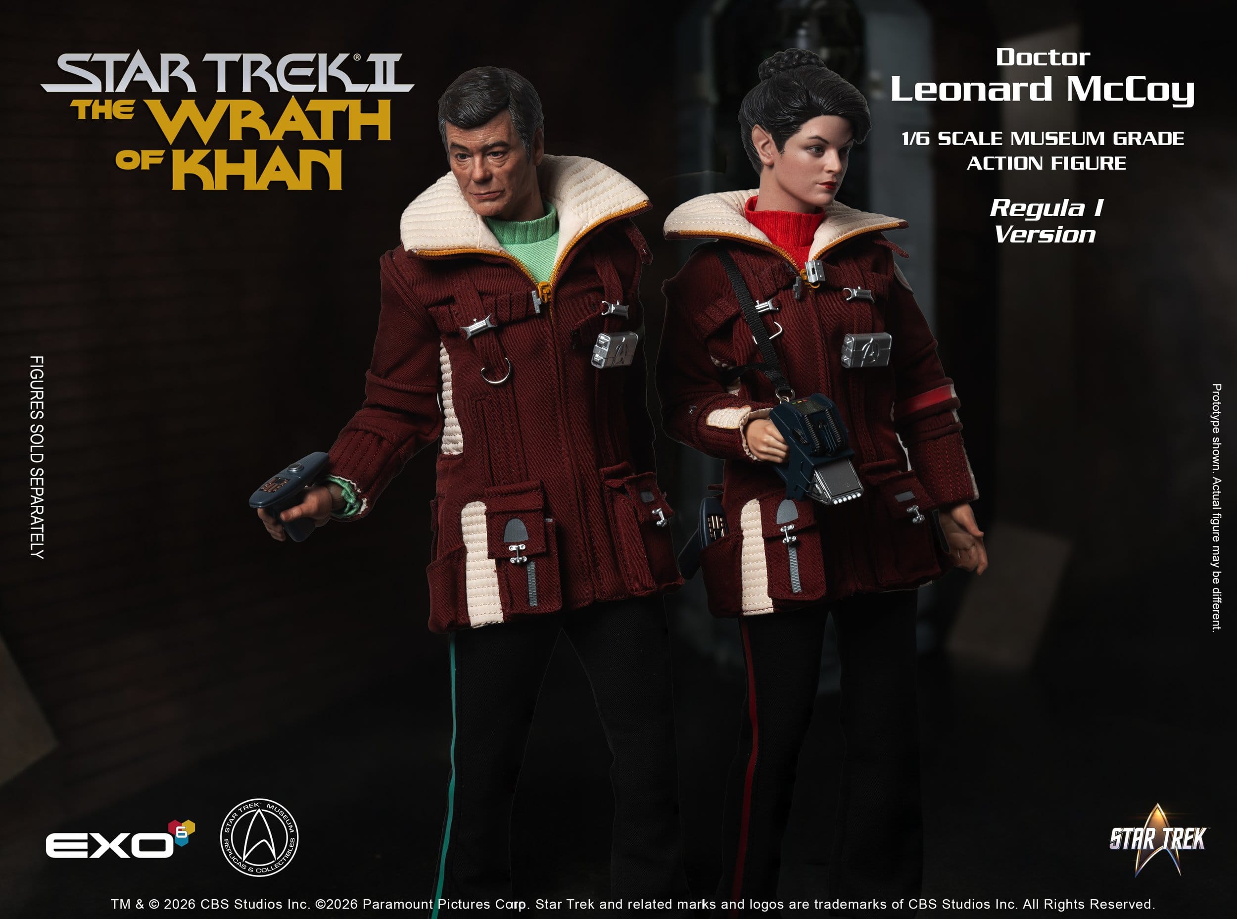 Star Trek - Scale Action Figure - Dr. Leonard McCoy (Kobayashi Maru ...