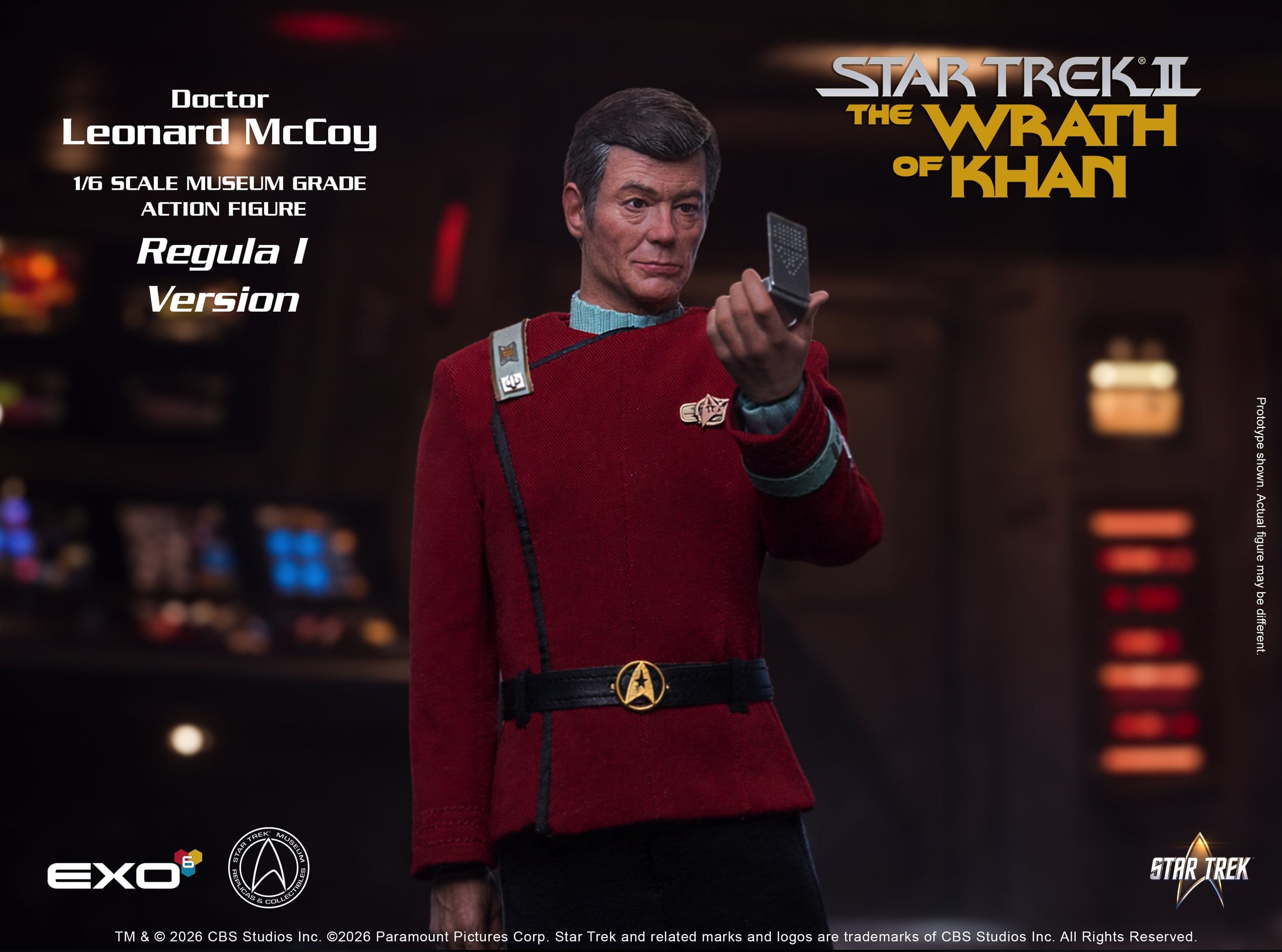 Star Trek - Scale Action Figure - Dr. Leonard McCoy (Kobayashi Maru ...