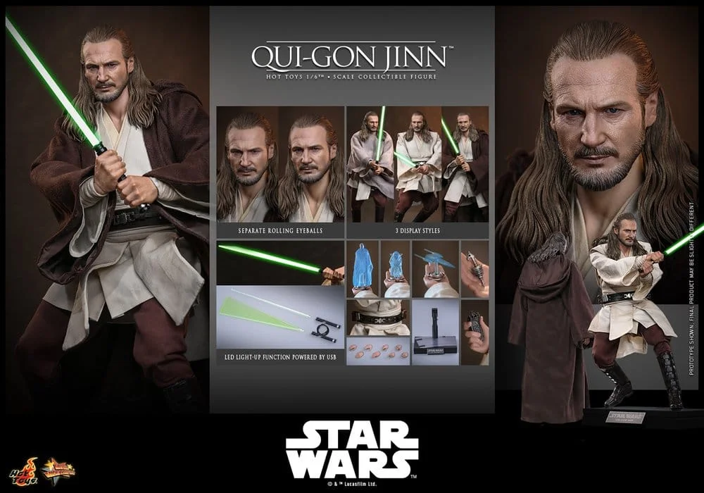 Star Wars - Scale Action Figure - Qui-Gon Jinn