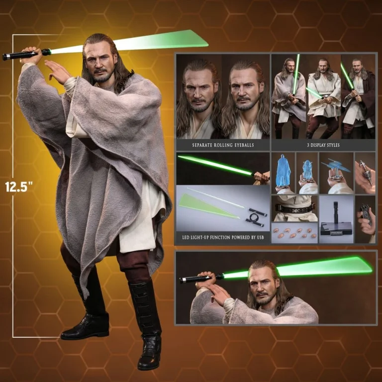 Star Wars - Scale Action Figure - Qui-Gon Jinn