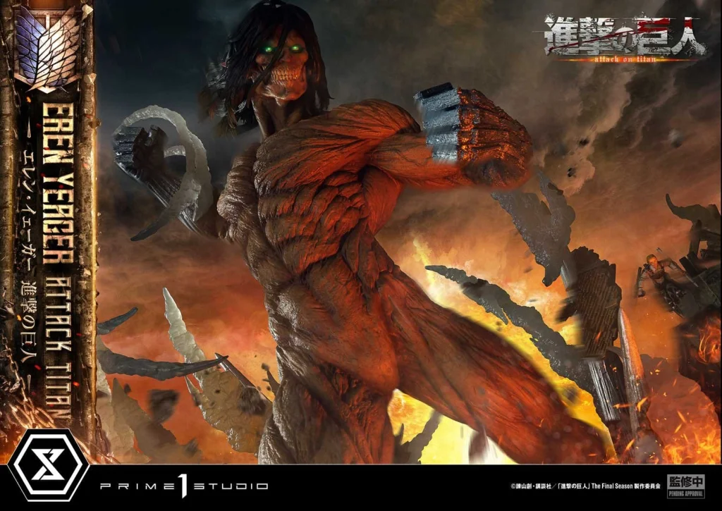 Attack on Titan - Ultimate Diorama Masterline - Eren Yeager (Attack Titan)