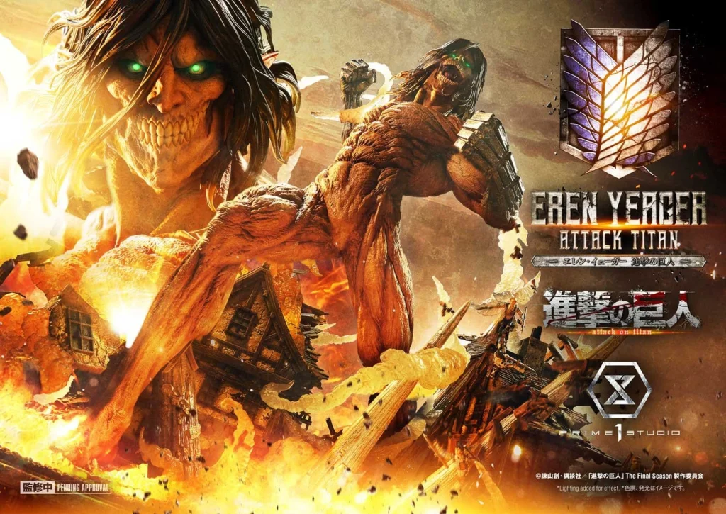 Attack on Titan - Ultimate Diorama Masterline - Eren Yeager (Attack Titan)