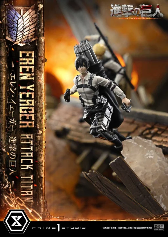 Attack on Titan - Ultimate Diorama Masterline - Eren Yeager (Attack Titan)