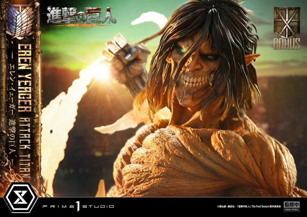Attack on Titan - Ultimate Diorama Masterline - Eren Yeager (Attack Titan) (Bonus)