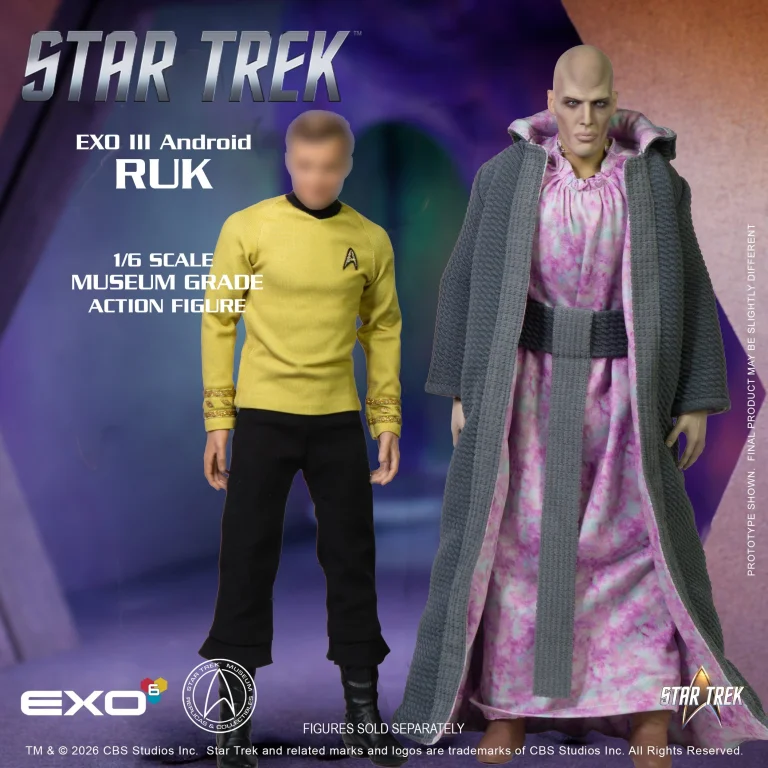Star Trek - Scale Action Figure - Ruk (EXO III Android)