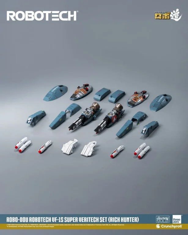 Robotech - ROBO-DOU - VF-1S (Super Veritech Set) (Rick Hunter)