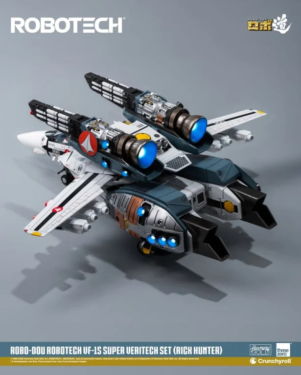 Robotech - ROBO-DOU - VF-1S (Super Veritech Set) (Rick Hunter)