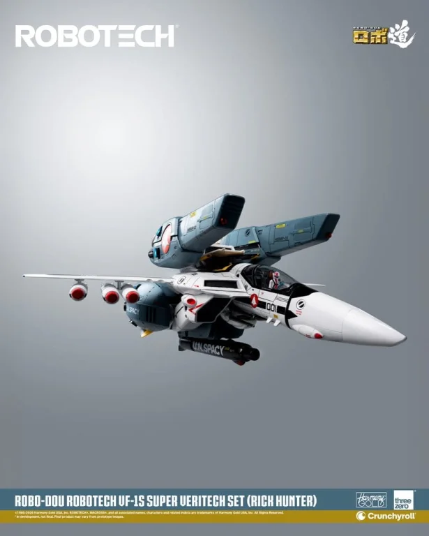 Robotech - ROBO-DOU - VF-1S (Super Veritech Set) (Rick Hunter)