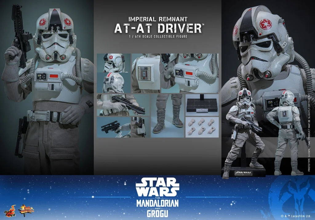 Star Wars - Scale Action Figure - Imperial Remnant AT-AT Driver