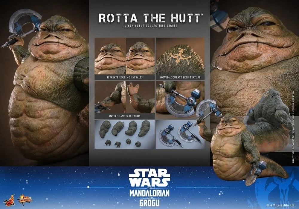 Star Wars - Scale Action Figure - Rotta the Hutt