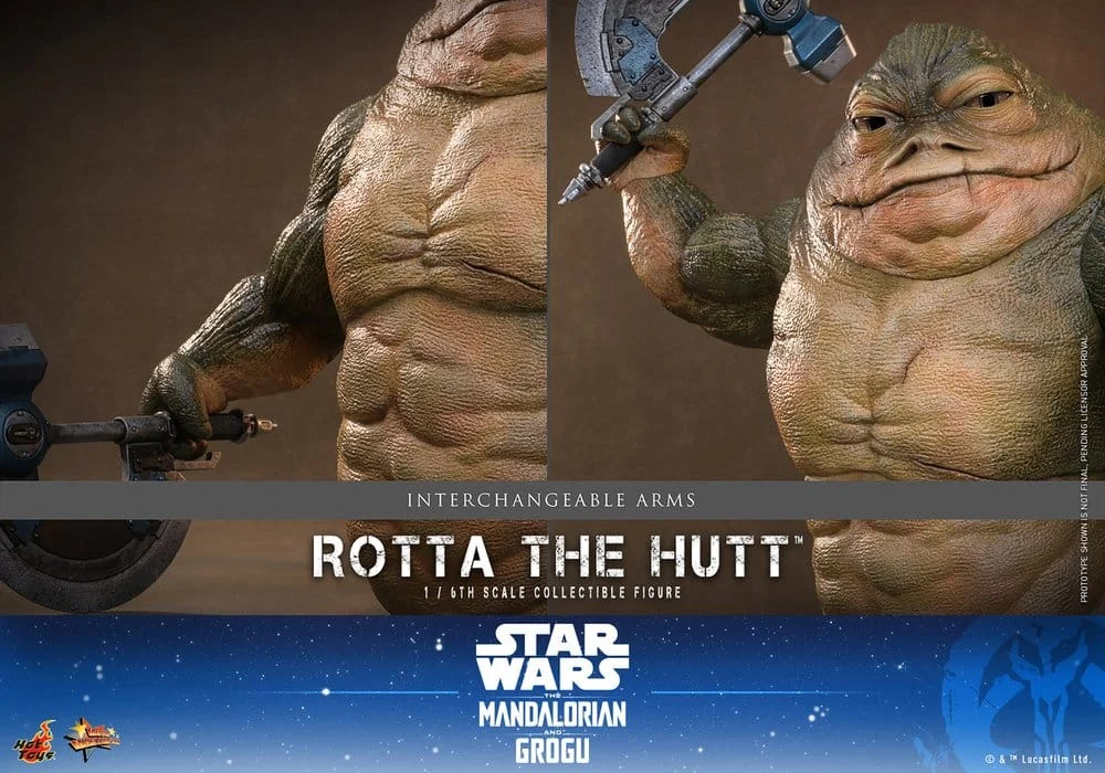Star Wars - Scale Action Figure - Rotta the Hutt