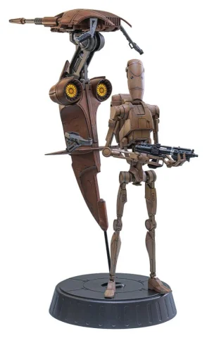 Produktbild zu Star Wars - Scale Action Figure - Battle Droid & STAP