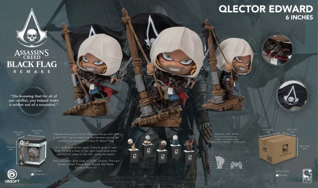 Produktbild zu Assassin's Creed IV: Black Flag - Qlectors - Edward Kenway