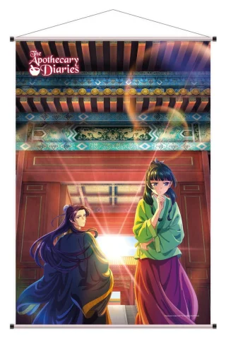 Produktbild zu Die Tageb&uuml;cher der Apothekerin - Wallscroll - Maomao & Jinshi (01)