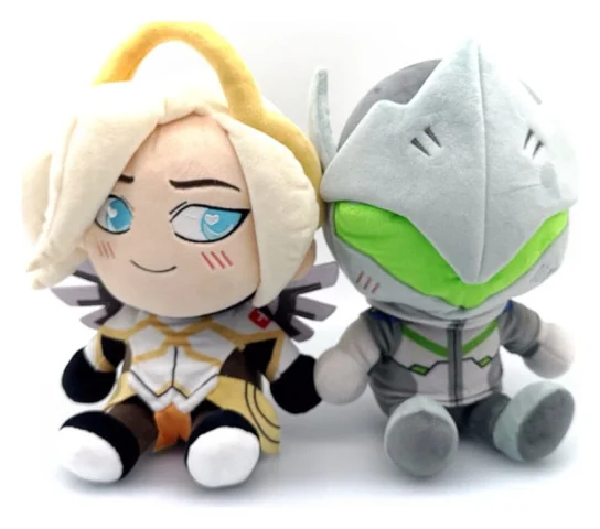 Produktbild zu Overwatch - Pl&uuml;sch - Genji & Mercy (Set)