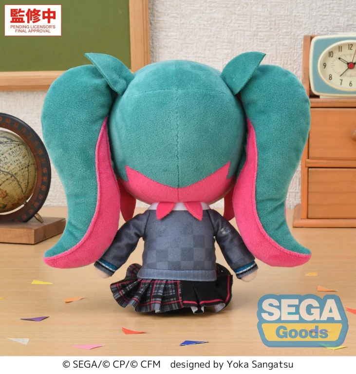 Character Vocal Series - Pl&uuml;sch - Miku Hatsune (School SEKAI) (M)
