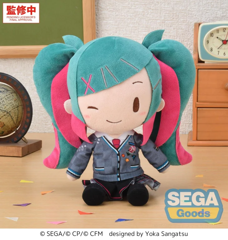 Character Vocal Series - Pl&uuml;sch - Miku Hatsune (School SEKAI) (M)