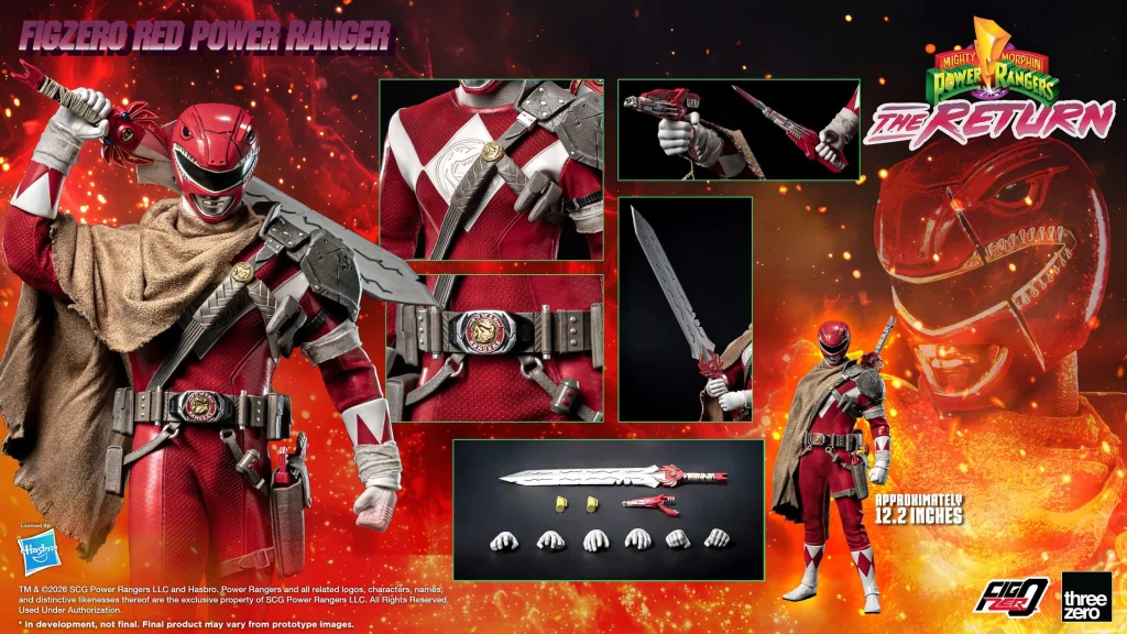 Power Rangers - FigZero - Red Power Ranger