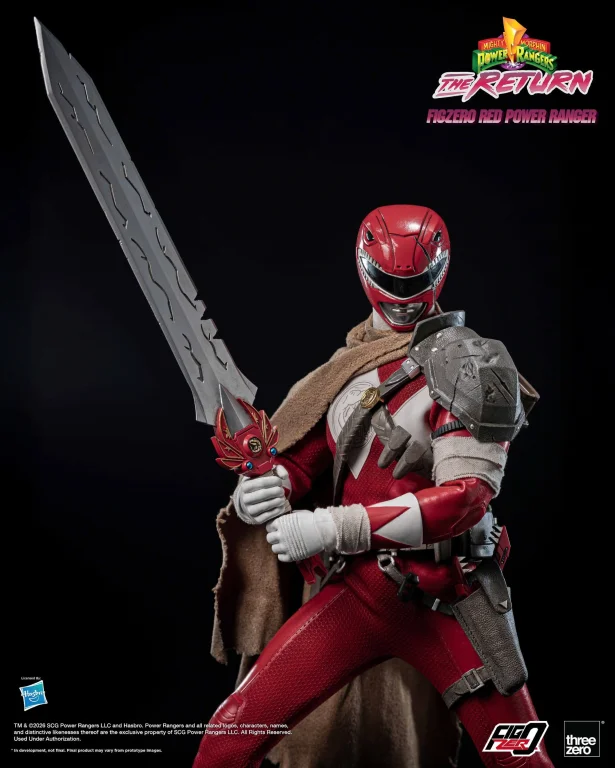 Power Rangers - FigZero - Red Power Ranger