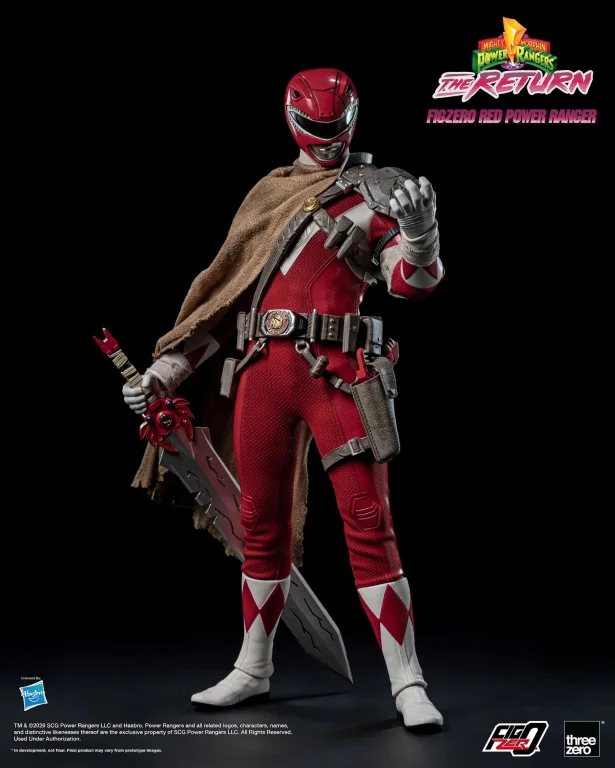 Power Rangers - FigZero - Red Power Ranger