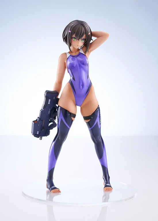 ARMS NOTE - Scale Figure - Buchou-chan of the Swimming Club (Purple Swimsuit Ver.)