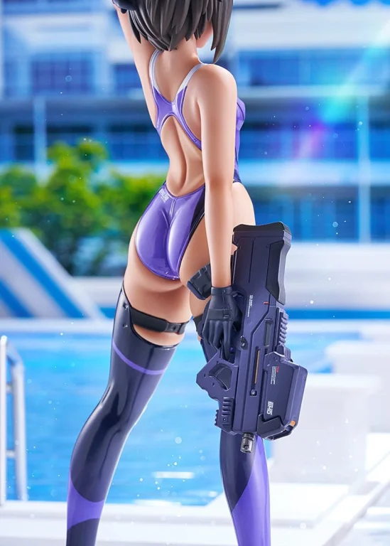 ARMS NOTE - Scale Figure - Buchou-chan of the Swimming Club (Purple Swimsuit Ver.)