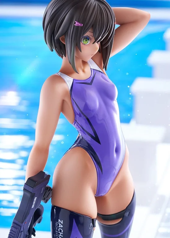ARMS NOTE - Scale Figure - Buchou-chan of the Swimming Club (Purple Swimsuit Ver.)