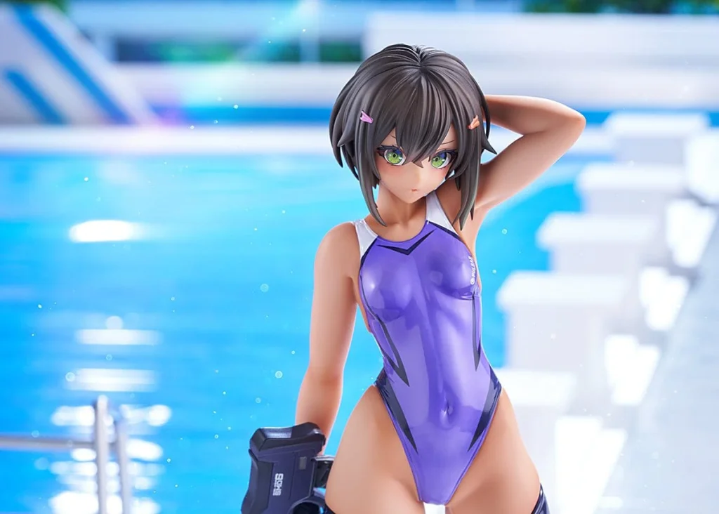 ARMS NOTE - Scale Figure - Buchou-chan of the Swimming Club (Purple Swimsuit Ver.)