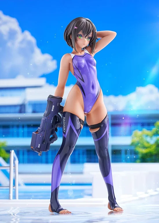 ARMS NOTE - Scale Figure - Buchou-chan of the Swimming Club (Purple Swimsuit Ver.)