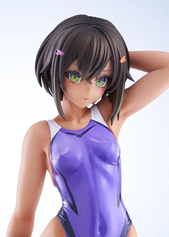 ARMS NOTE - Scale Figure - Buchou-chan of the Swimming Club (Purple Swimsuit Ver.)