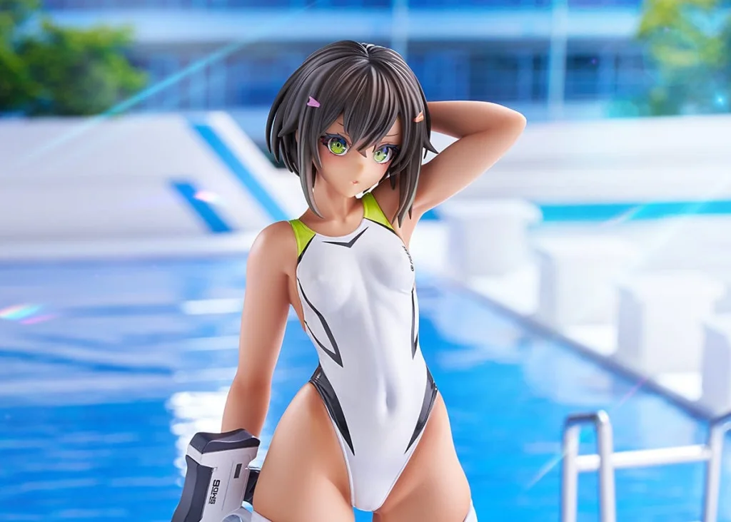 ARMS NOTE - Scale Figure - Buchou-chan of the Swimming Club (White Swimsuit Ver.)