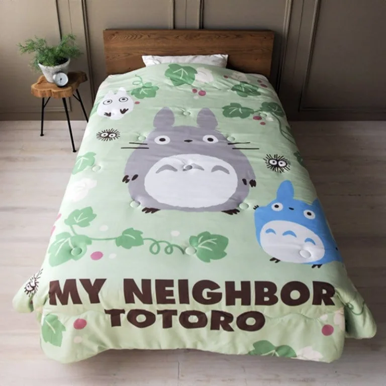 Mein Nachbar Totoro - Comforter - Totoro Green Leaf